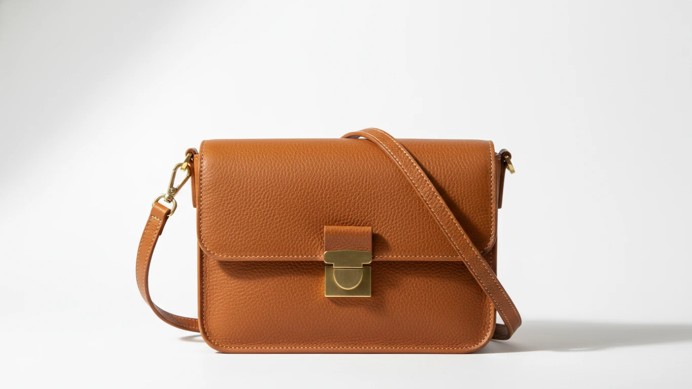 Bolsa Transversal de Couro
