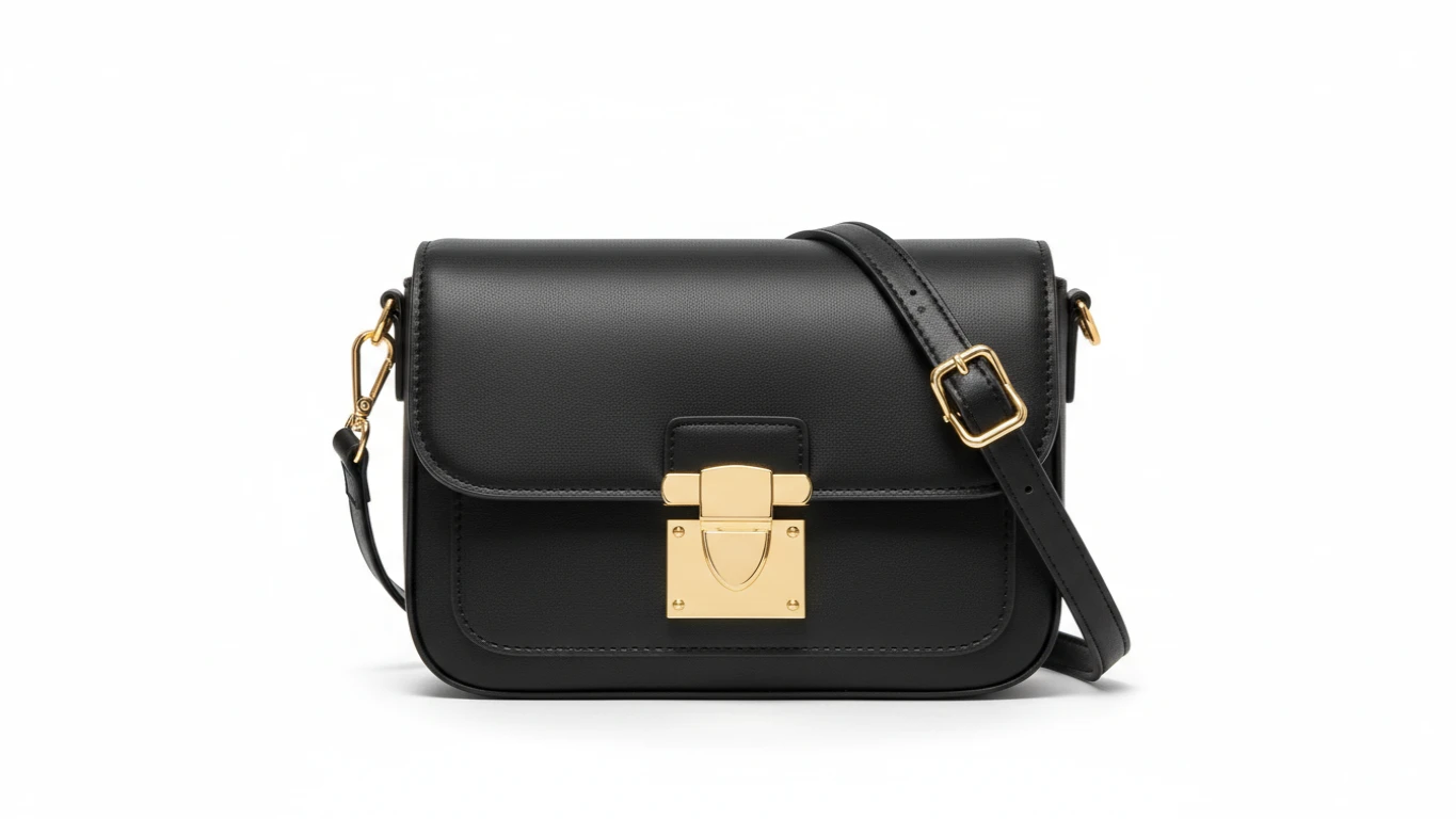 Bolsa Transversal em Couro Sintético Premium