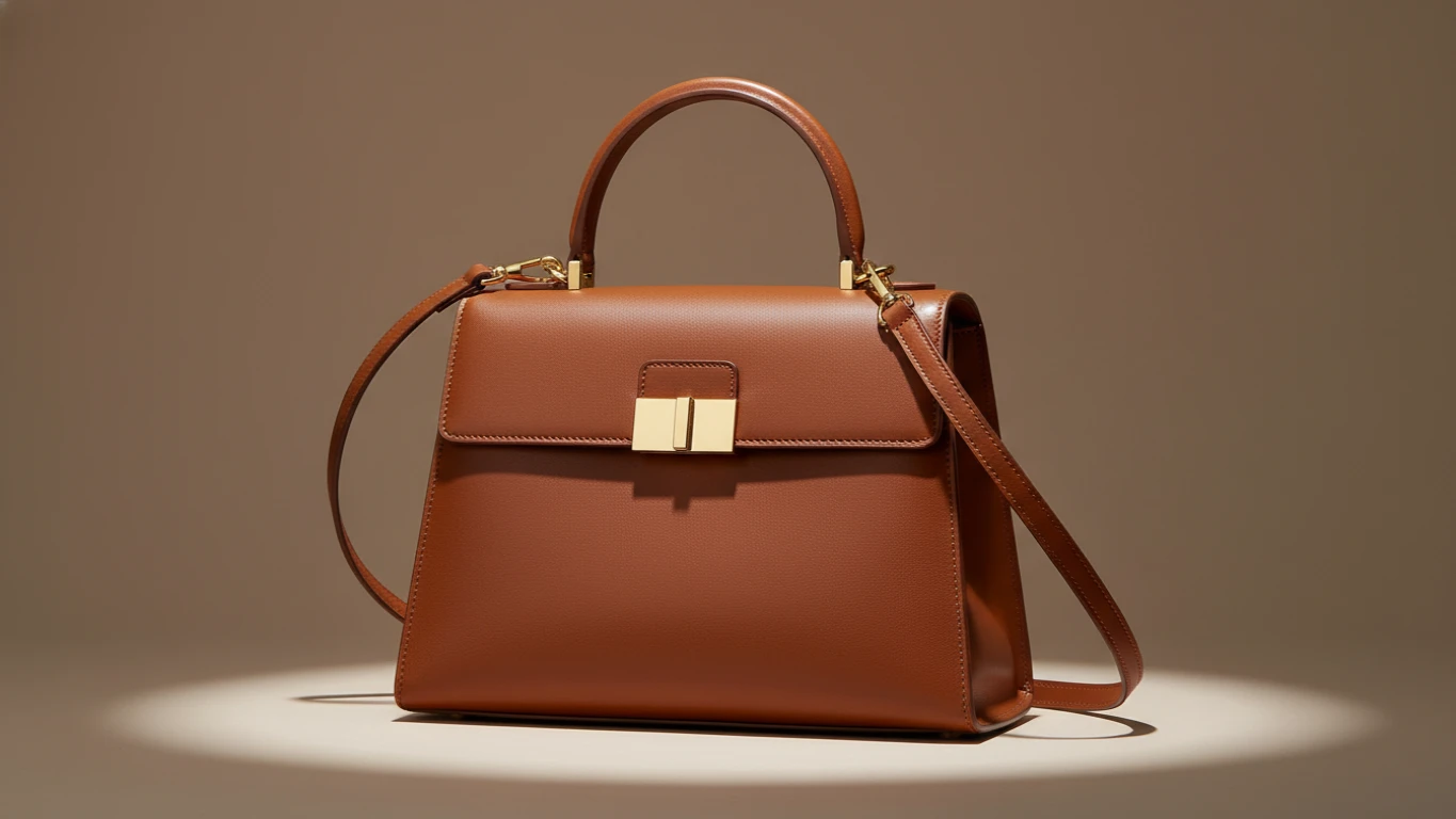 Bolsa de Couro Legítimo Sofisticada