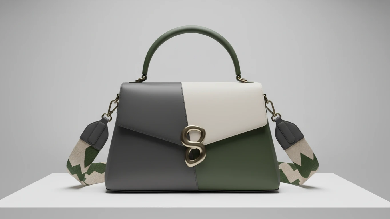 Bolsa de Ombro ou Mão de Design Moderno