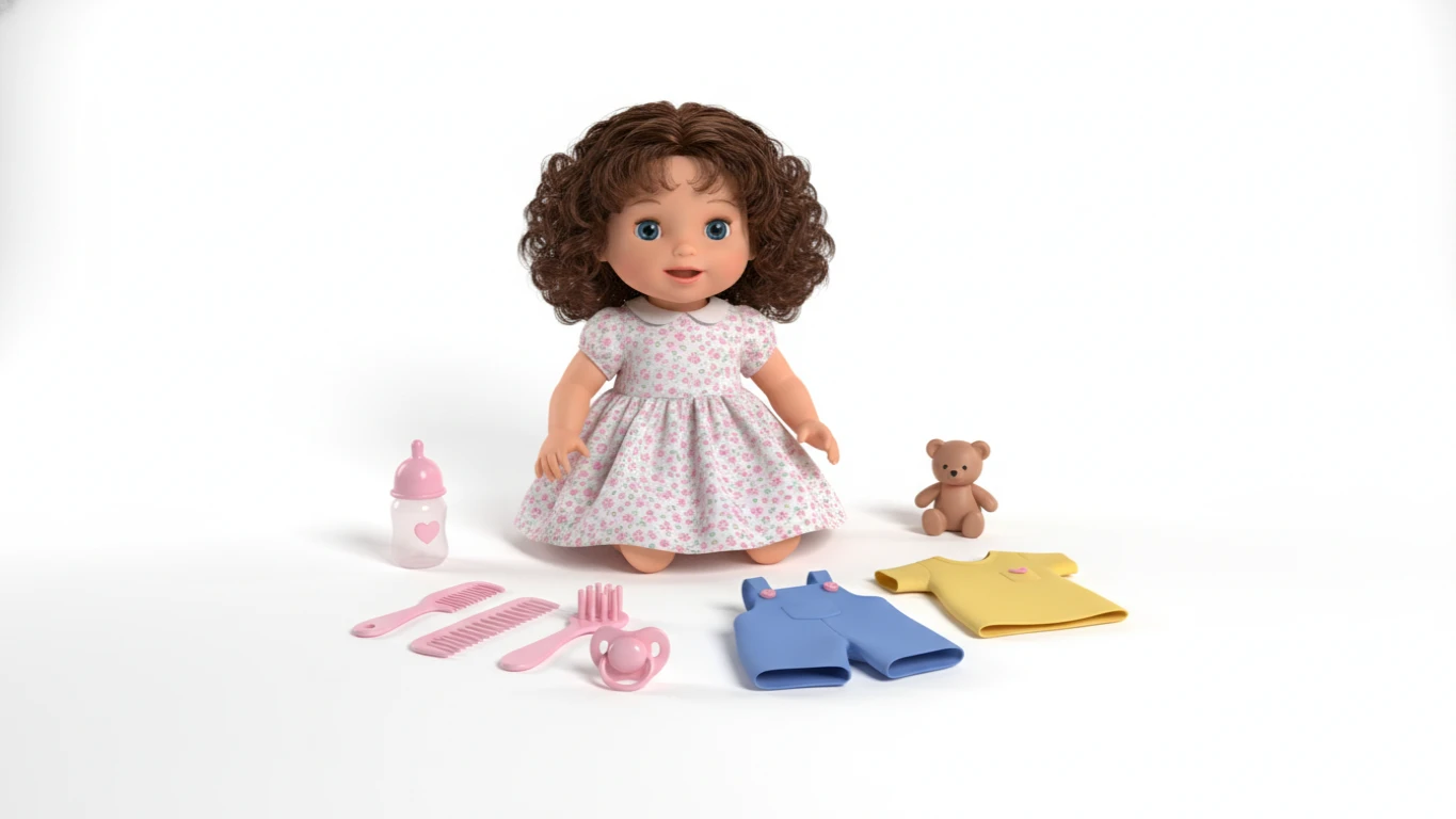 Boneca Interativa com Acessórios