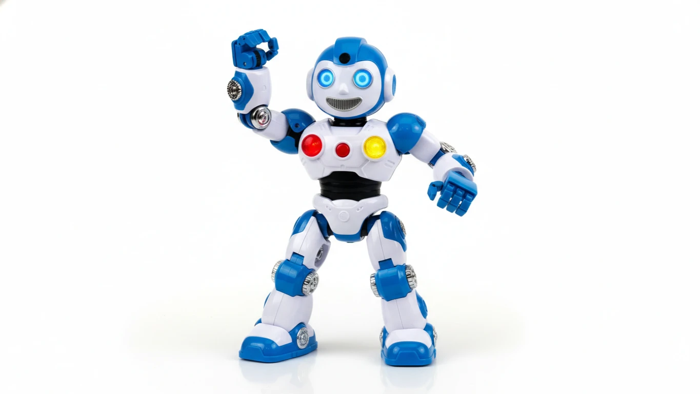 Boneco Robô Interativo com Sons e Movimentos