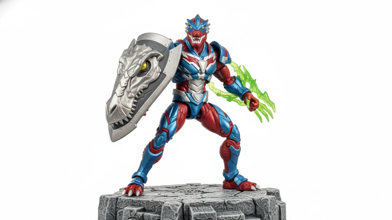 Boneco de Ação de Super-Herói ou Dinossauro