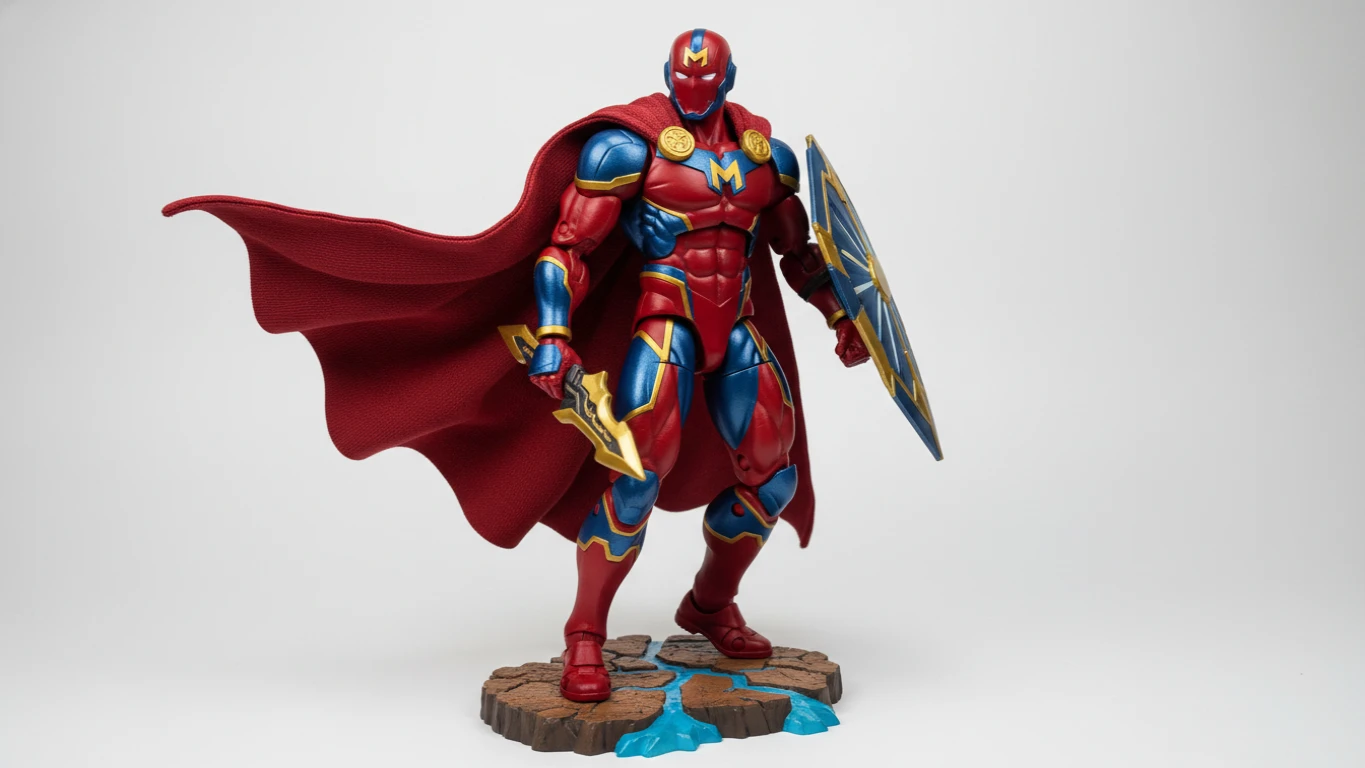 Boneco de Ação de Super-Herói ou Personagem