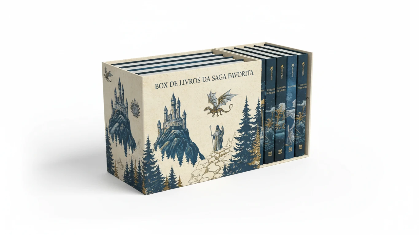Box de Livros da Saga Favorita