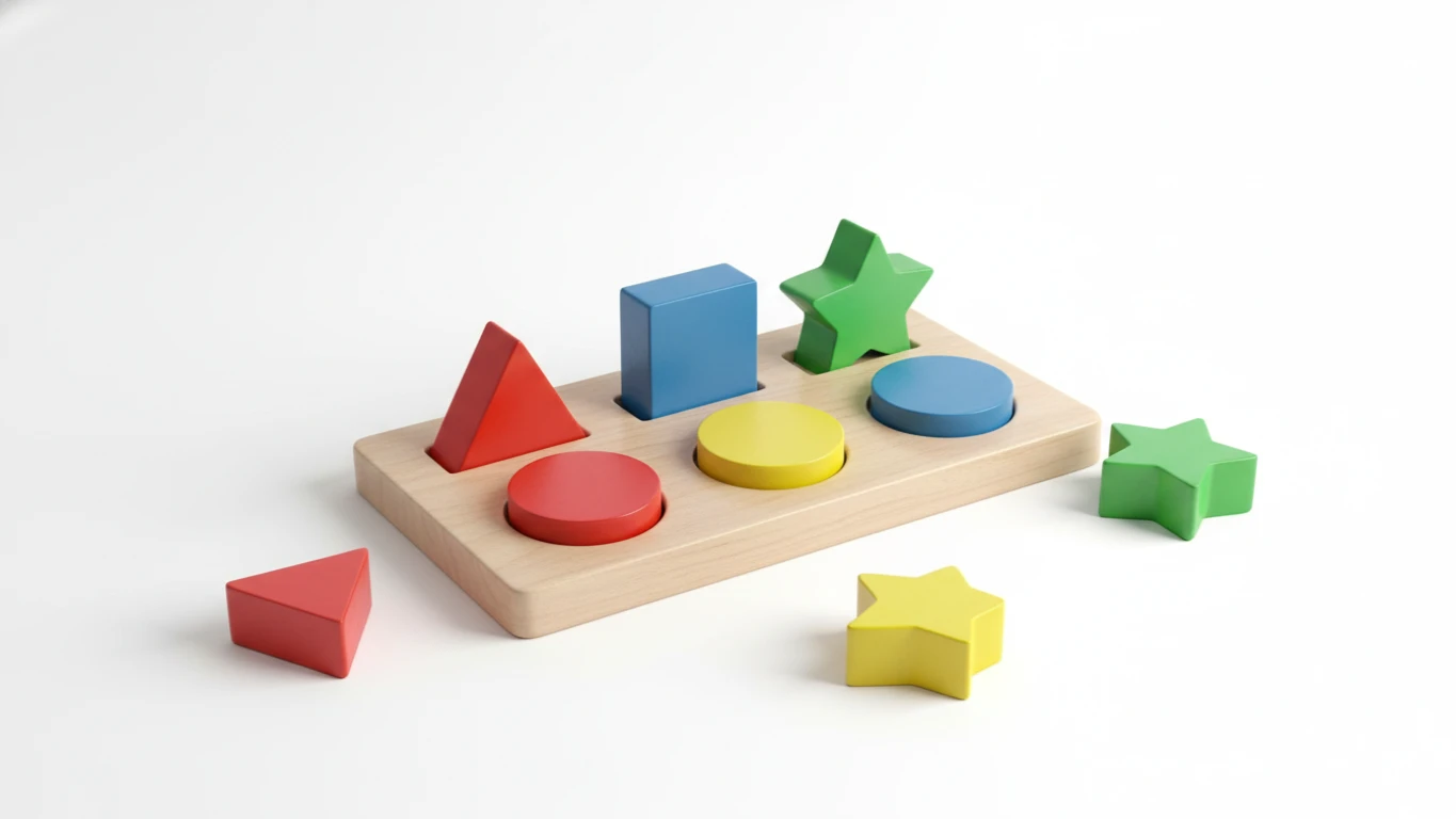 Brinquedo de Encaixe para Formas e Cores