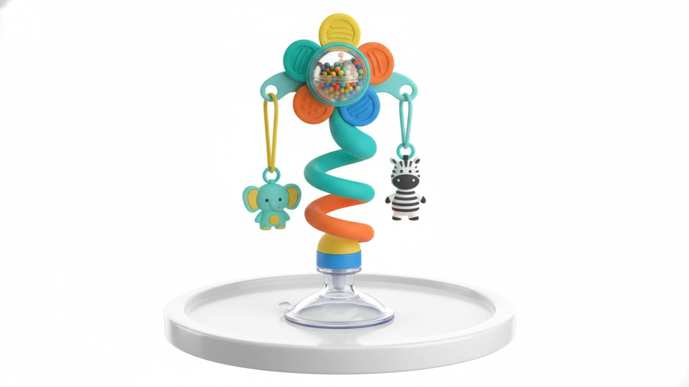 Brinquedo de Sucção para Cadeira Alta