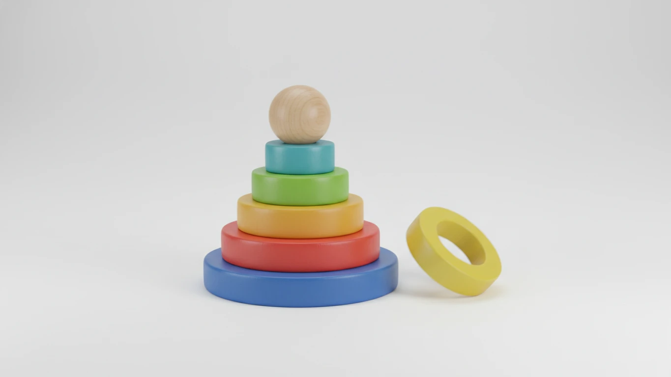 Brinquedos de Empilhar e Rolar