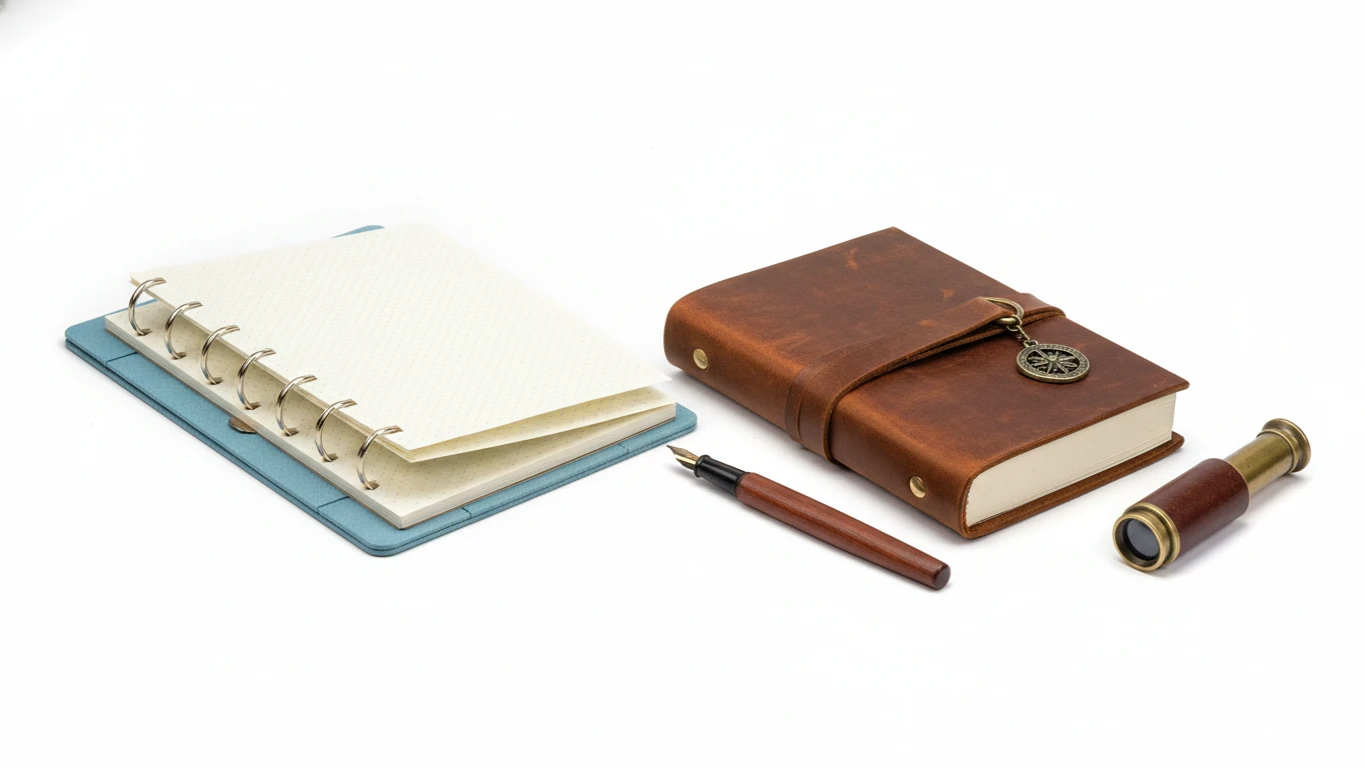 Caderno Inteligente ou Diário de Viagem