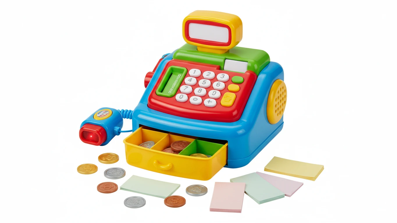 Caixa Registradora de Brinquedo Interativa