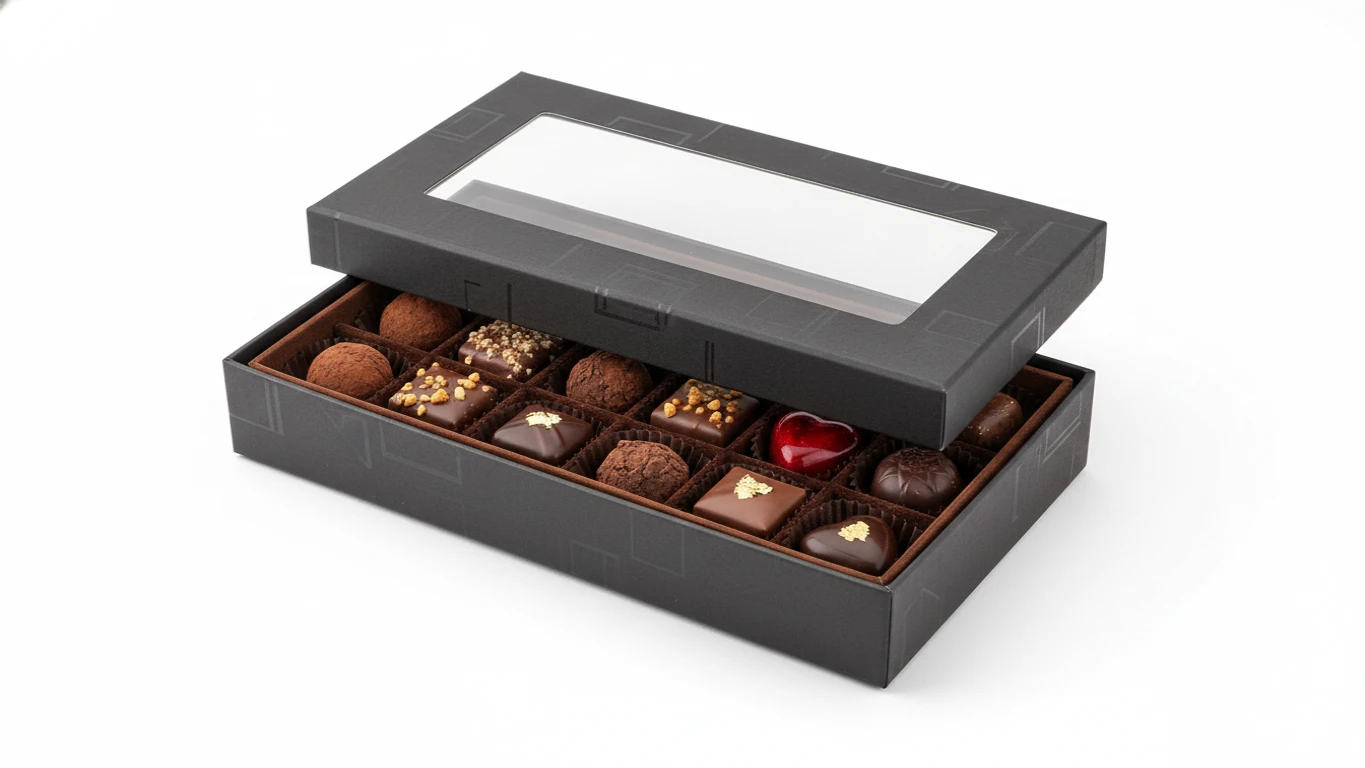 Caixa de Chocolates Finos Gourmet