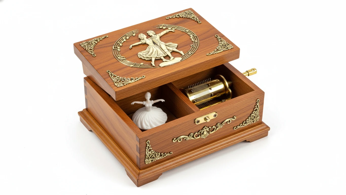 Caixa de Música com Melodia Clássica