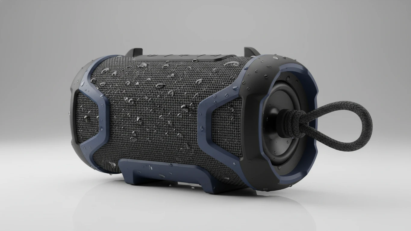 Caixa de Som Bluetooth com Resistência à Água