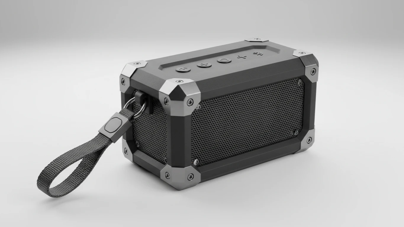 Caixa de Som Portátil Bluetooth Robusta