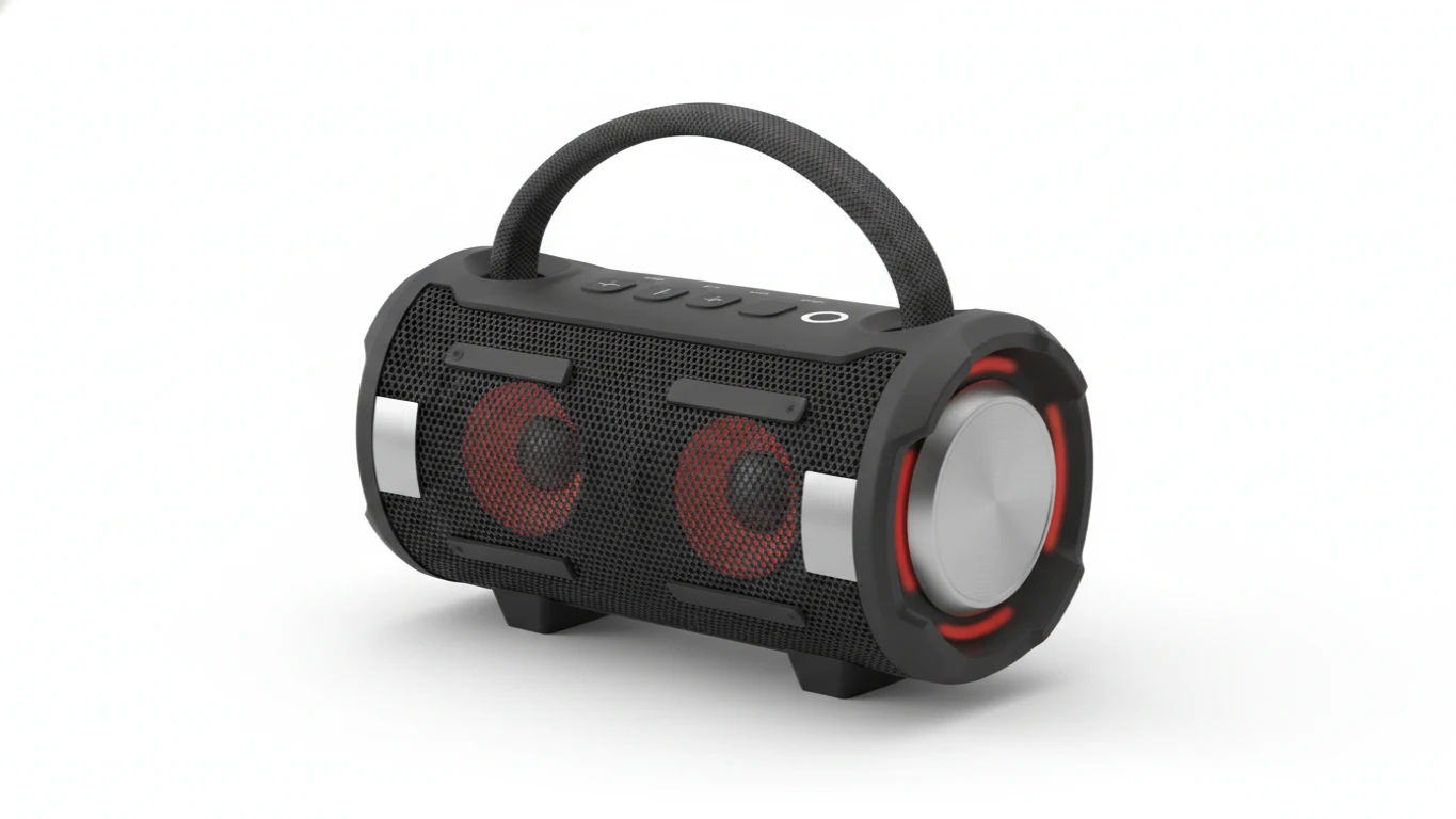 Caixa de Som Portátil com Alta Potência