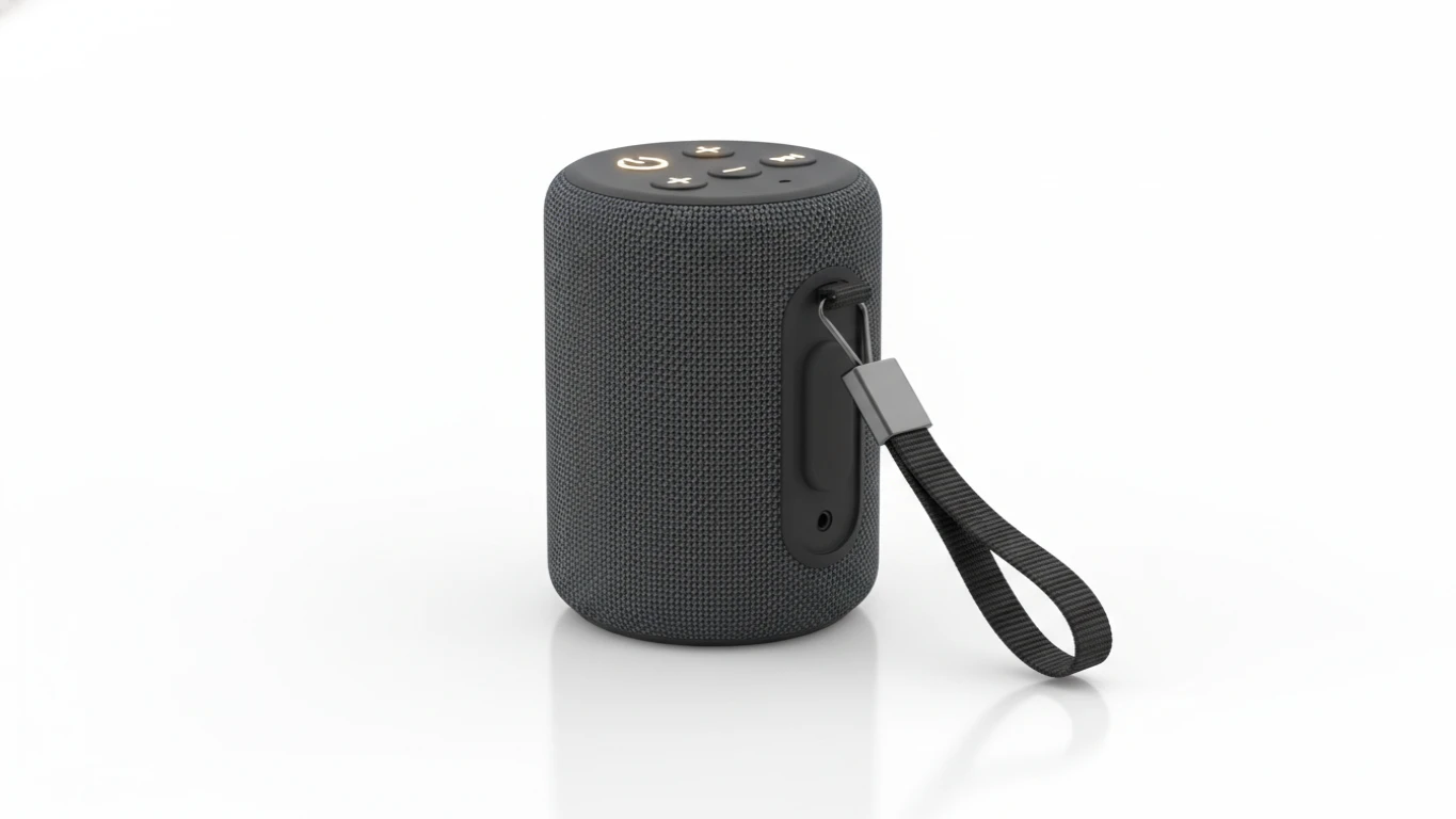 Caixa de Som Portátil com Controles Simples