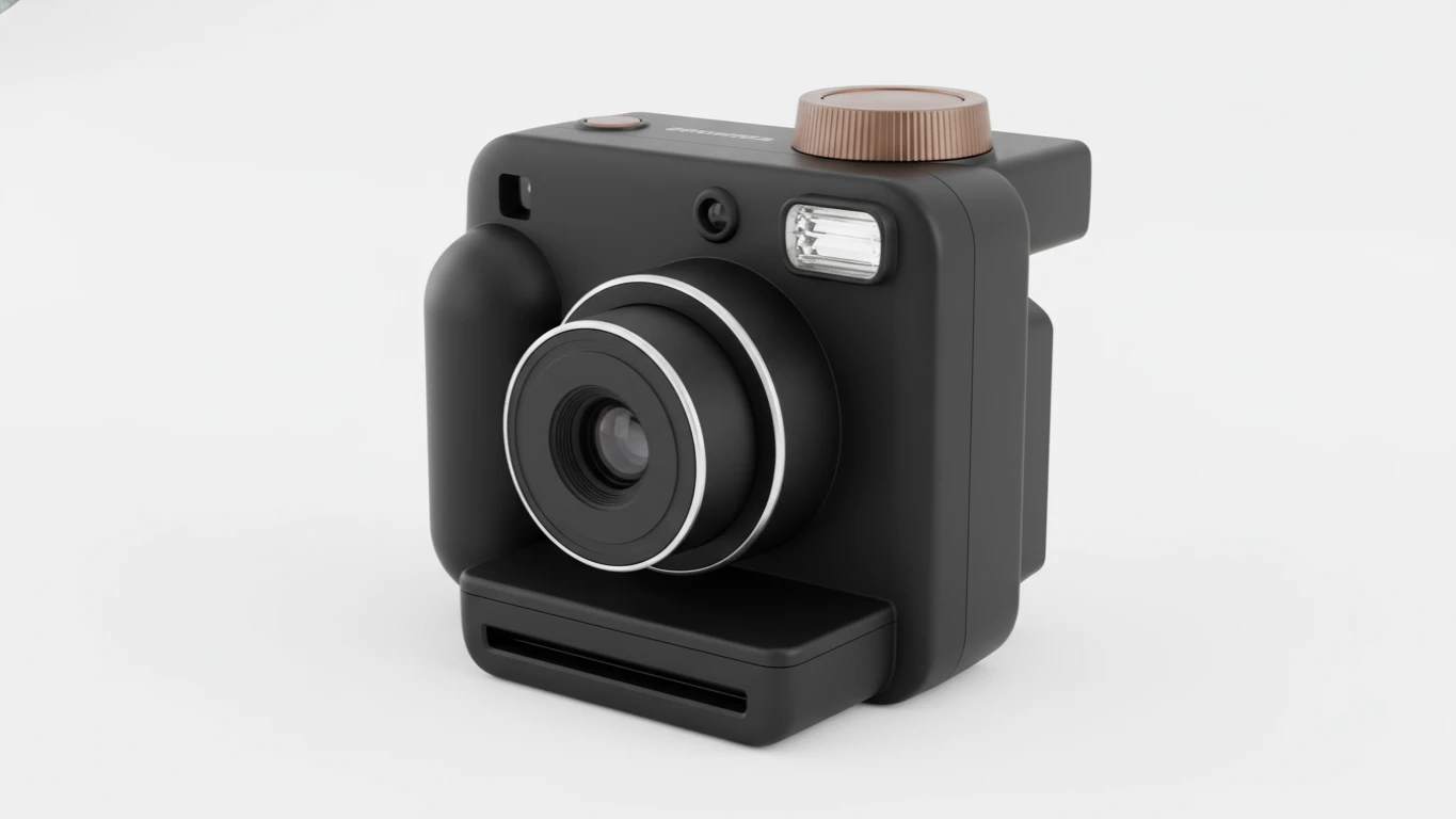 Câmera Instantânea Analógica Compacta