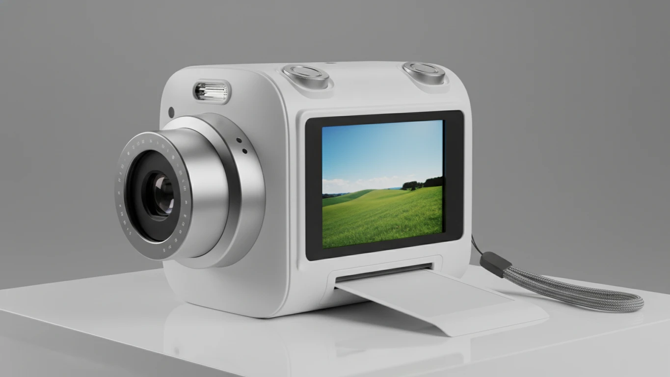 Câmera Instantânea Digital com Funções Modernas