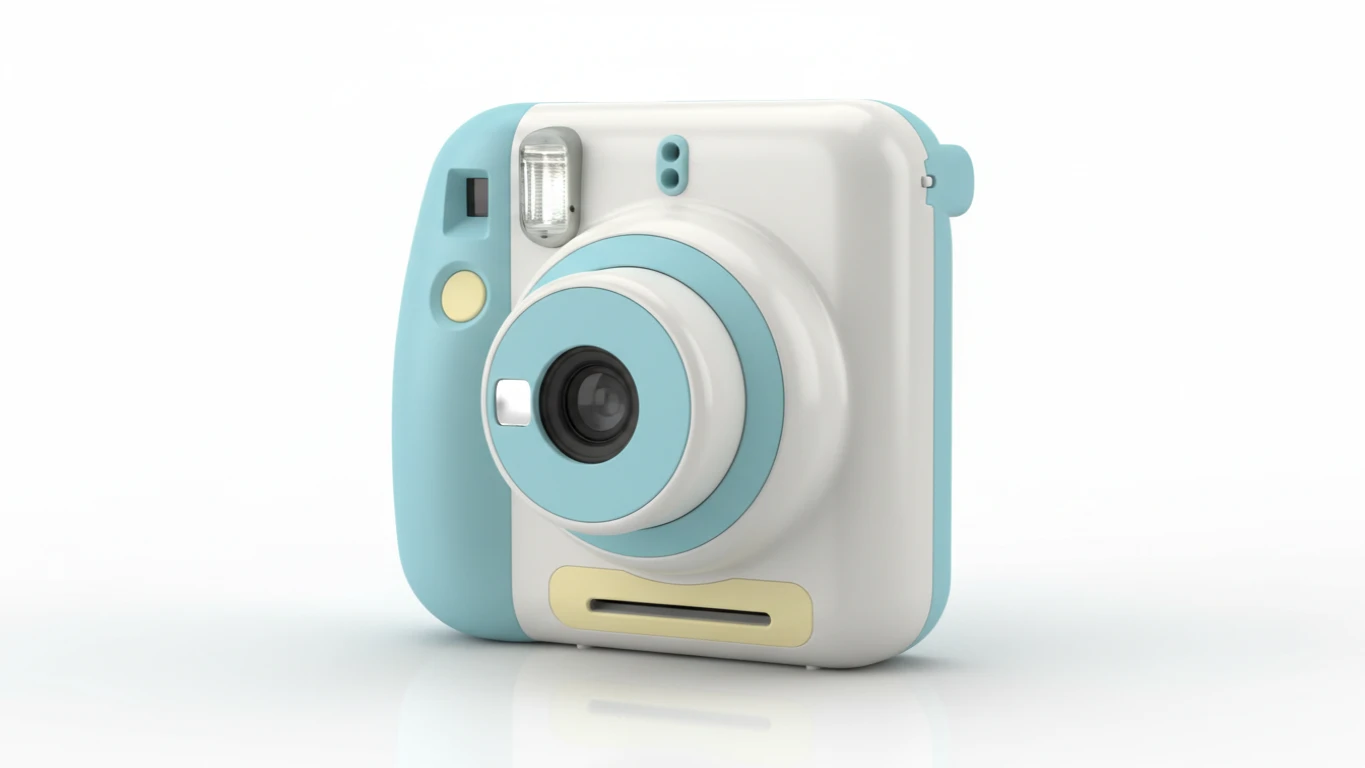 Câmera Instantânea (Estilo Fujifilm Instax Mini)