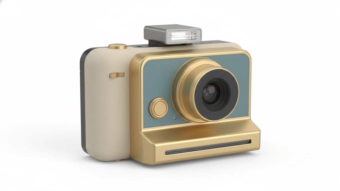 Câmera Instantânea Estilosa