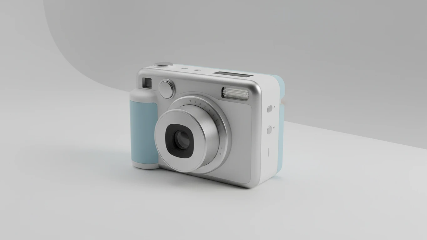 Câmera Instantânea Portátil