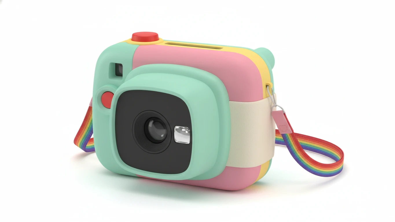 Câmera Instantânea Retrô Divertida