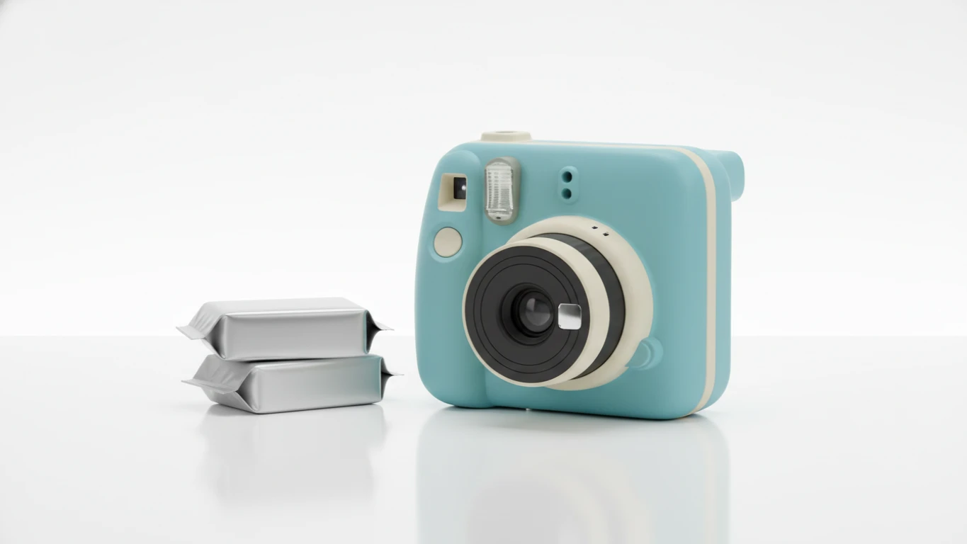 Câmera Instantânea com Filmes Adicionais