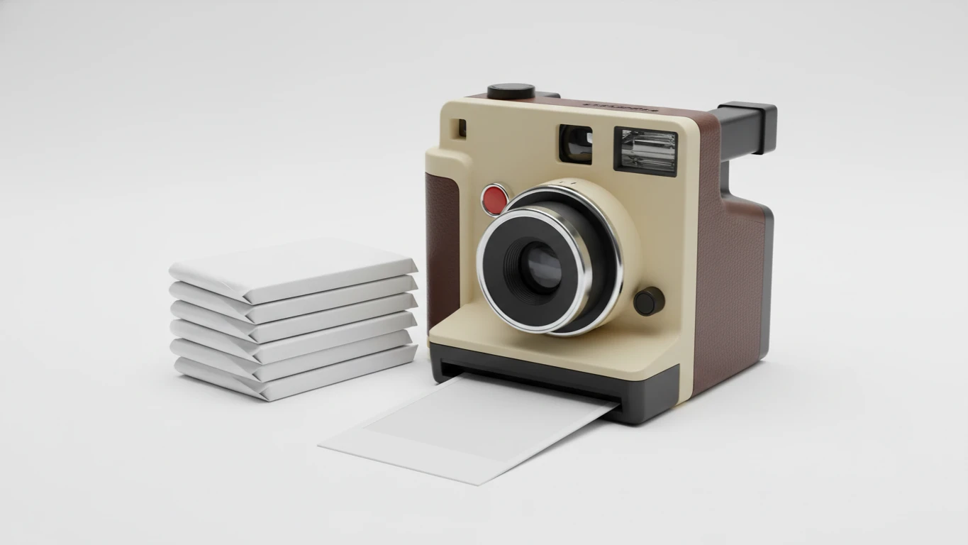 Câmera Instantânea com Filmes