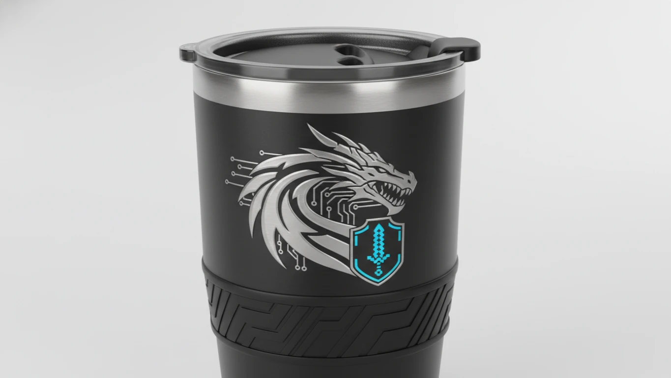 Caneca Térmica Temática de Jogo