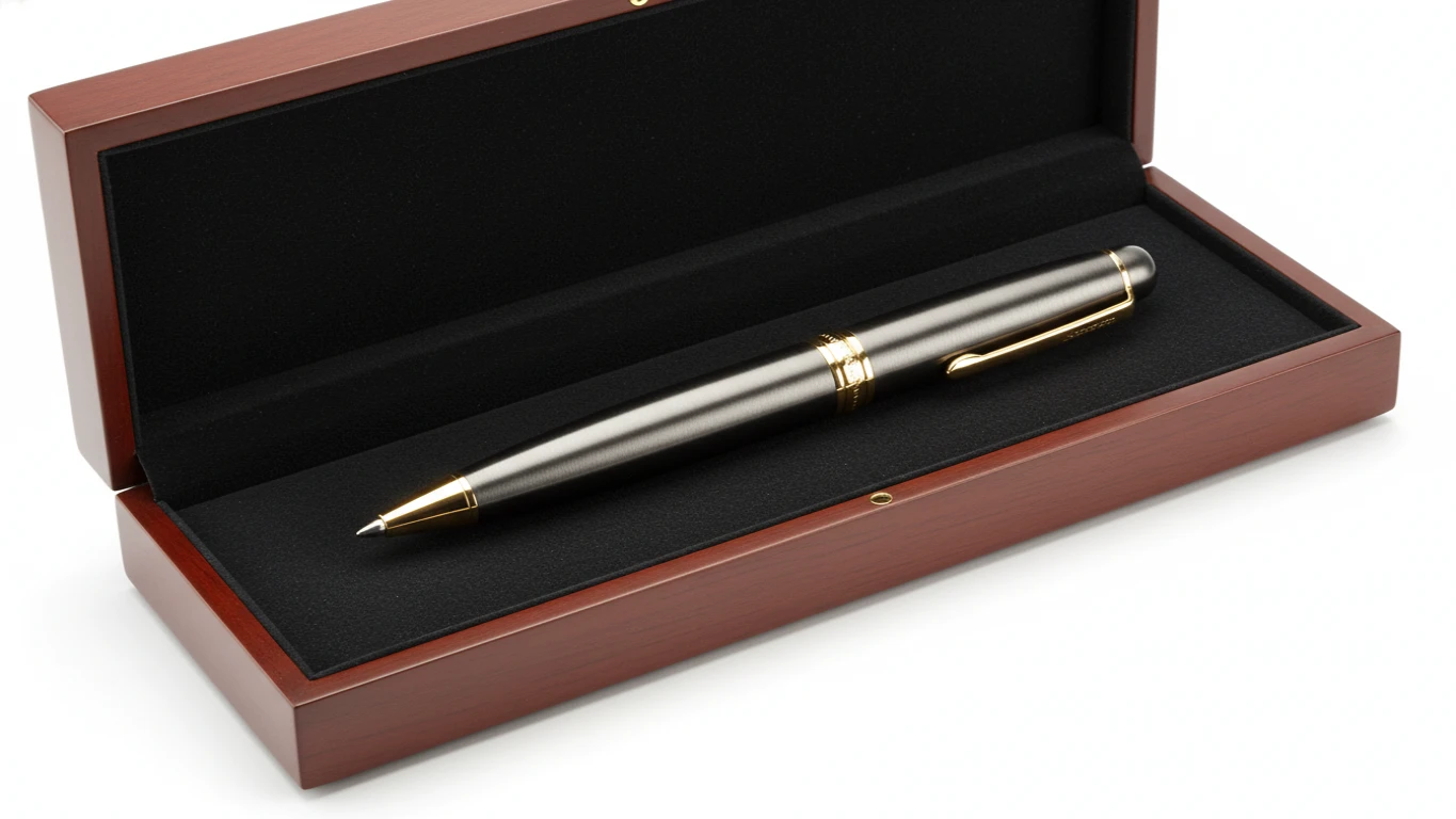 Caneta Esferográfica de Luxo com Estojo
