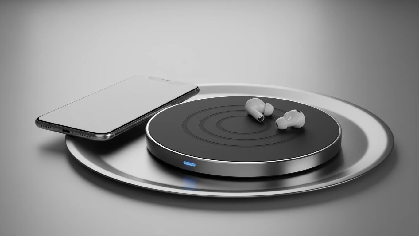 Carregador por Indução Rápido para Dispositivos