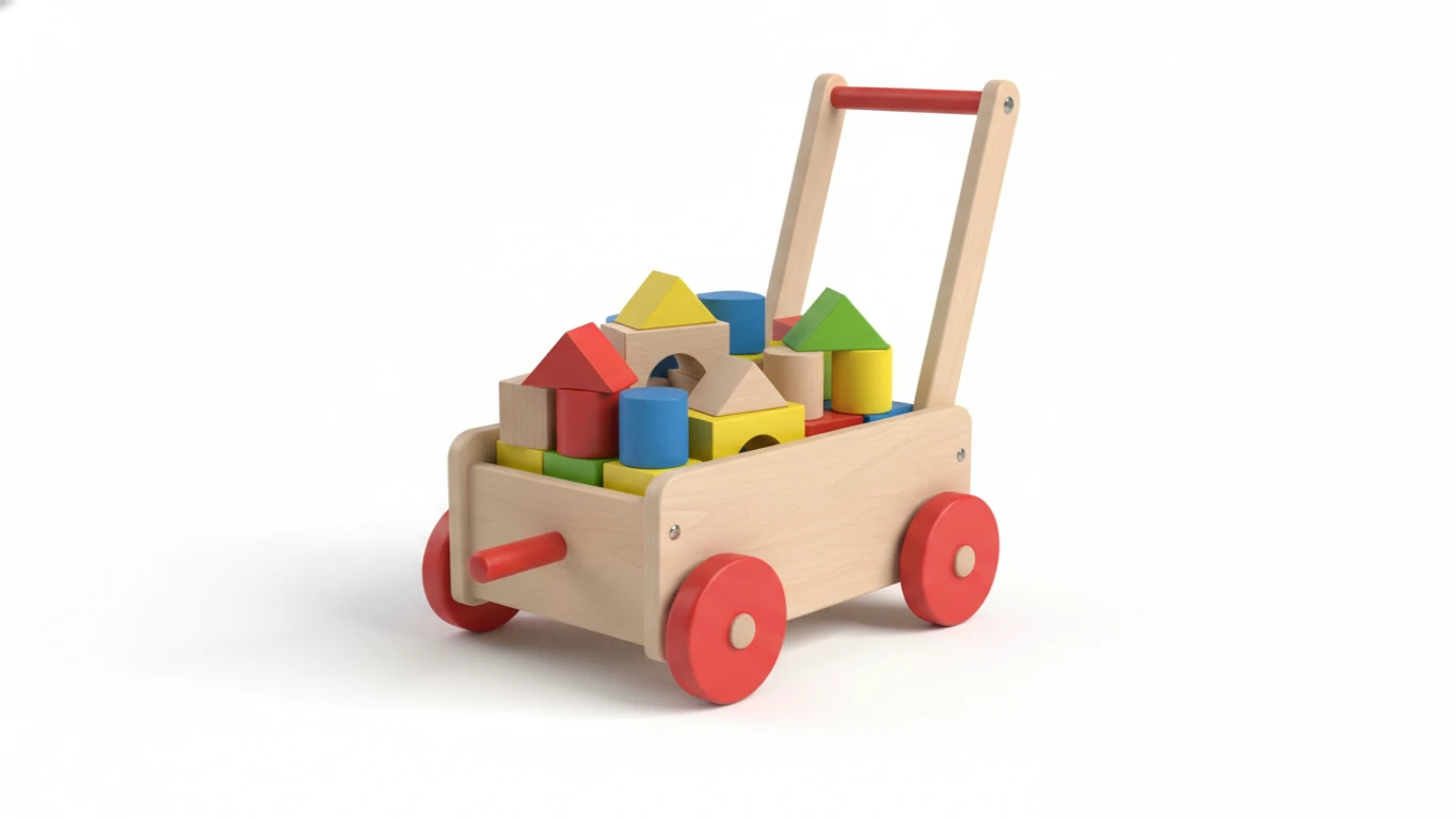 Carrinho de Passeio com Blocos