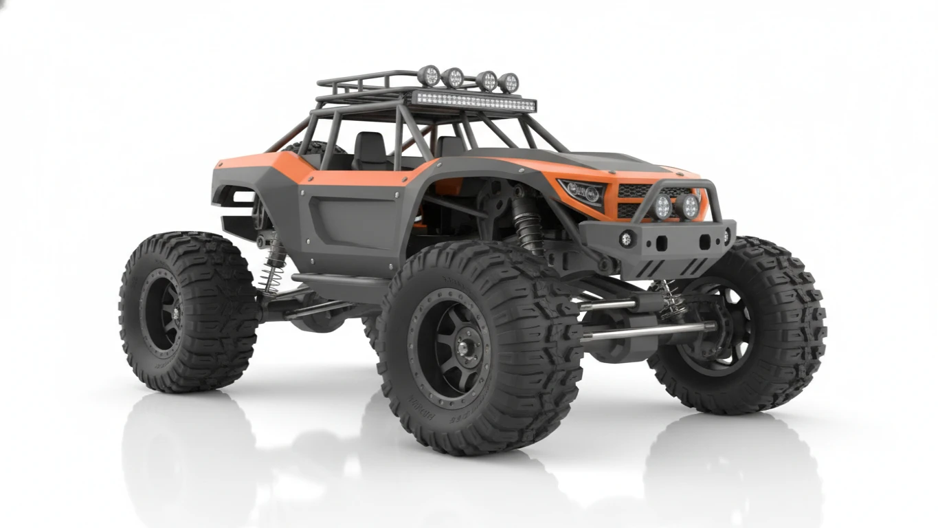 Carro de Controle Remoto Robusto