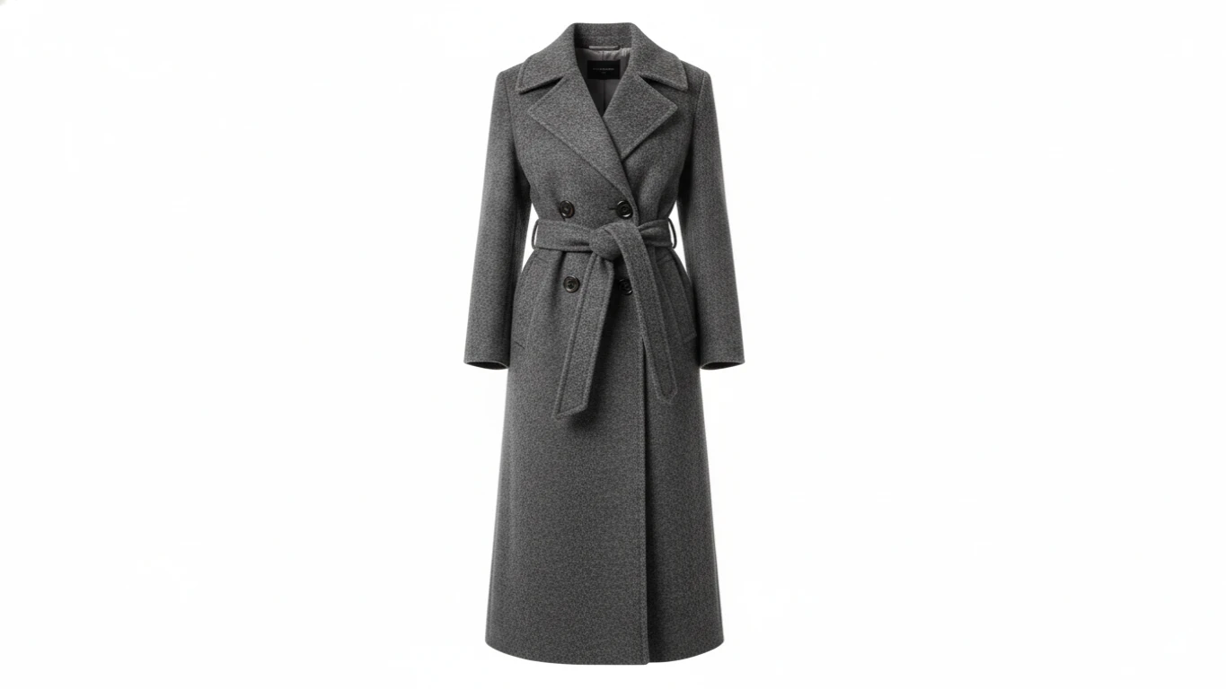 Casaco de Lã Elegante e Quente