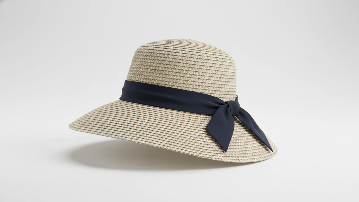 Chapéu de Sol Elegante com Proteção UV