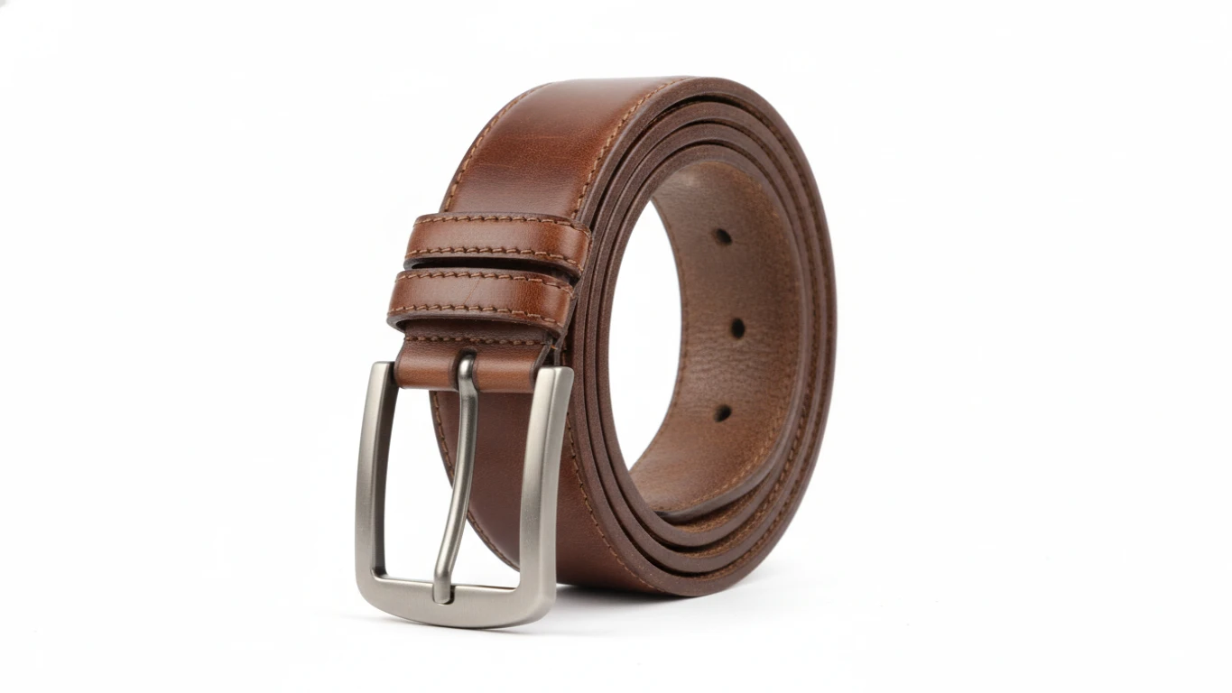 Cinto Masculino Casual de Couro Legítimo