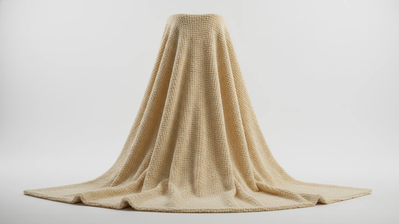 Cobertor de Manta Macia com Textura