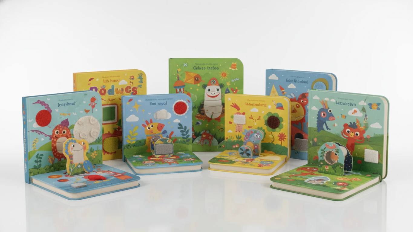 Coleção de Livros Infantis Interativos