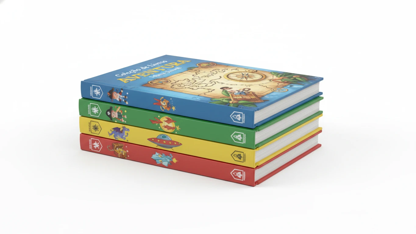 Coleção de Livros de Aventura Infanto-Juvenil