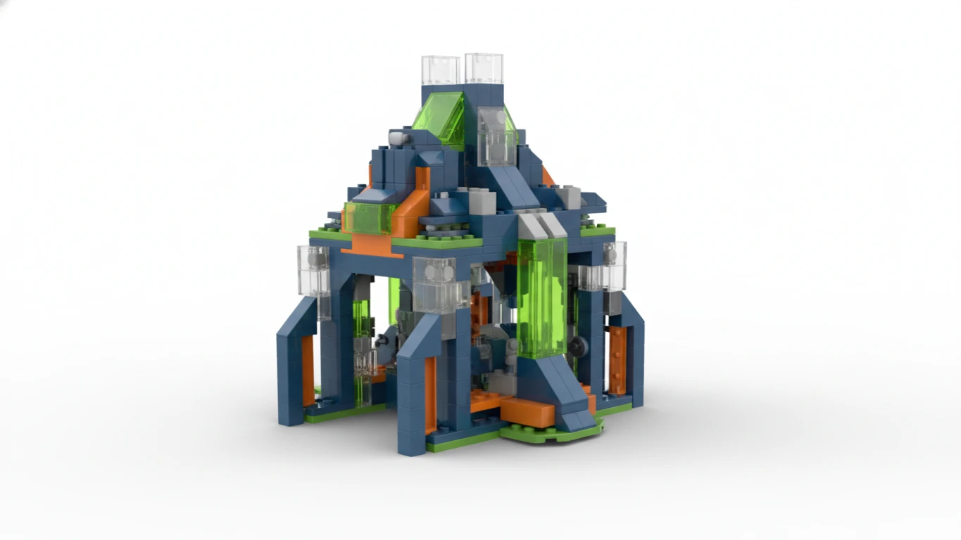 Conjunto Completo de Blocos de Montar Avançados