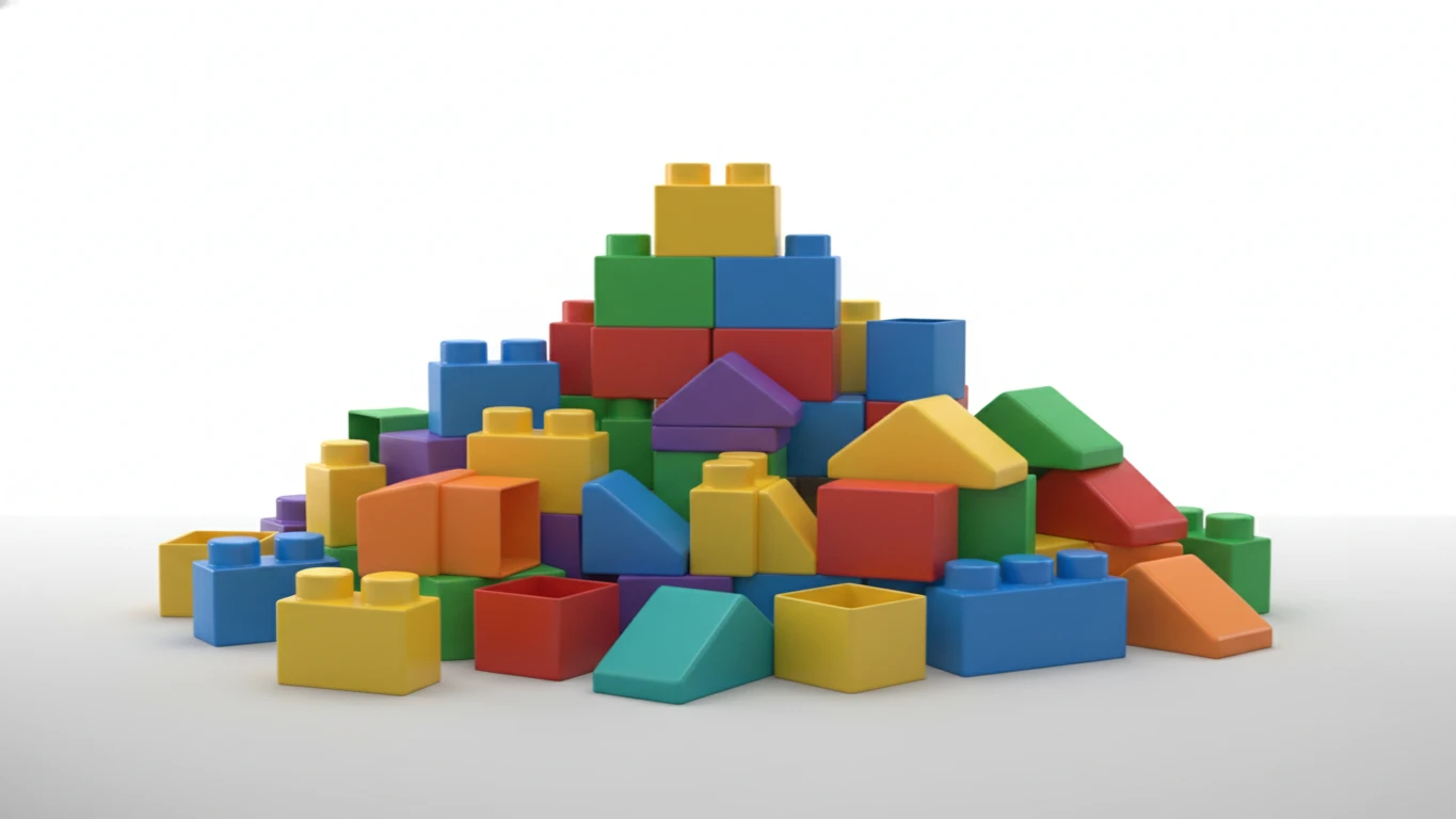 Conjunto de Blocos de Construção Gigantes