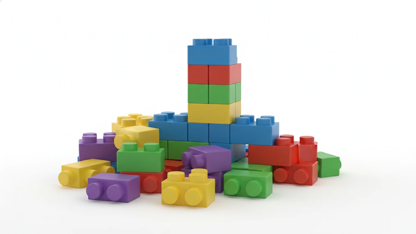 Conjunto de Blocos de Montar Gigantes