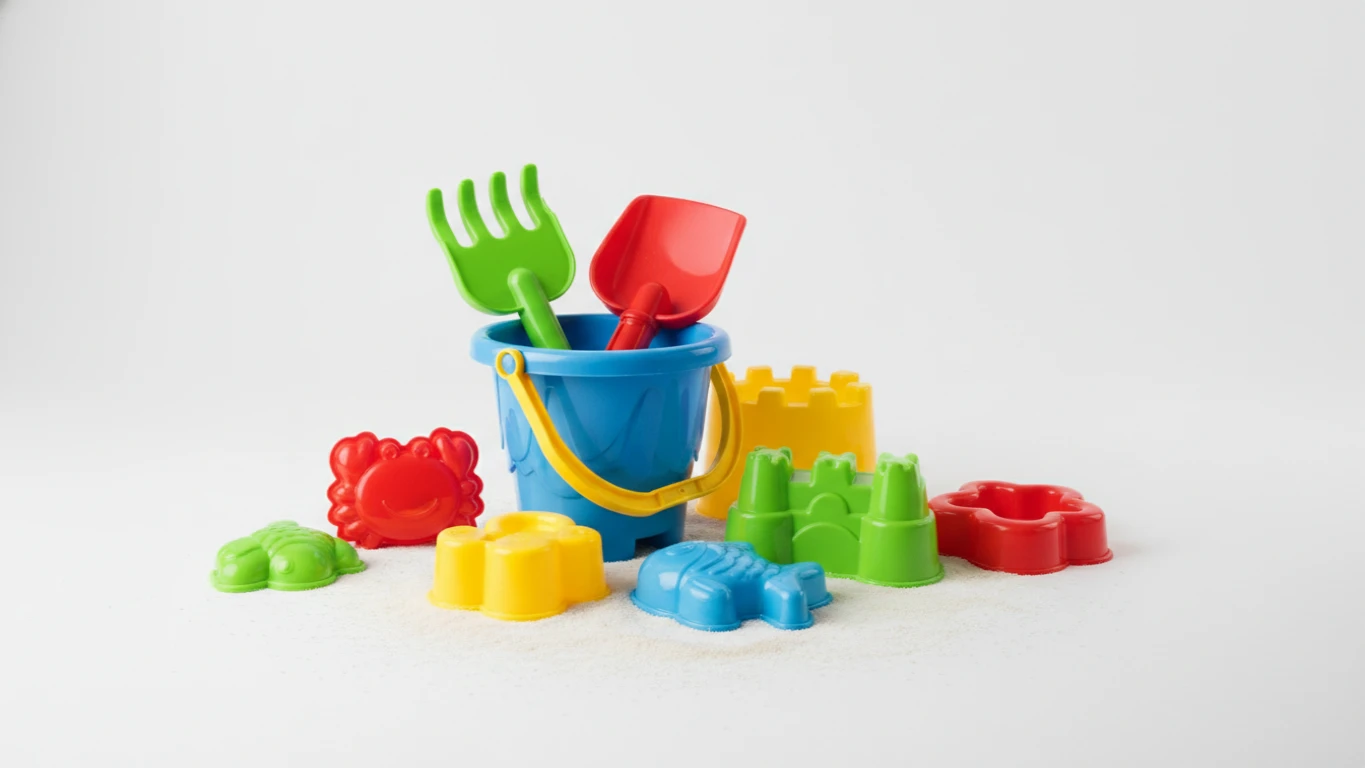 Conjunto de Brinquedos para Areia ou Praia