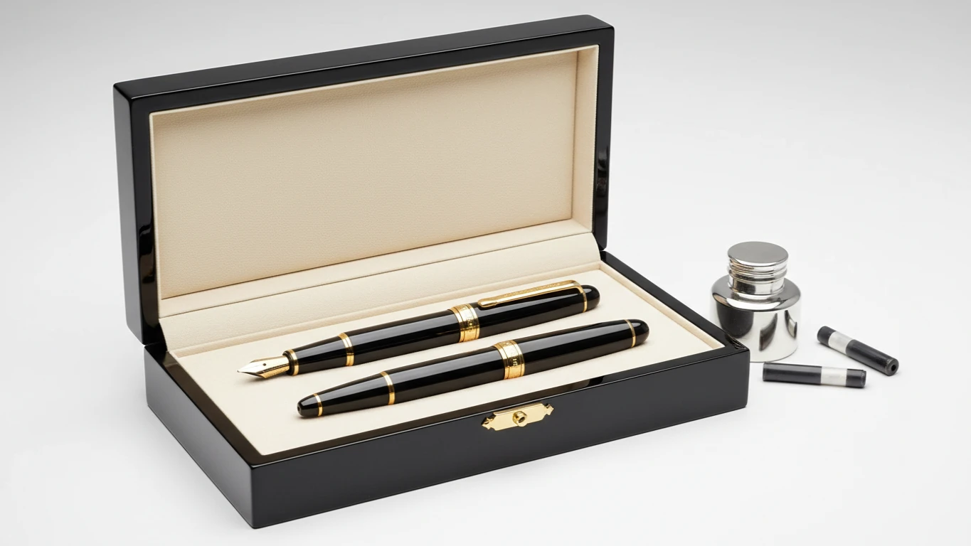 Conjunto de Canetas Executivas de Luxo