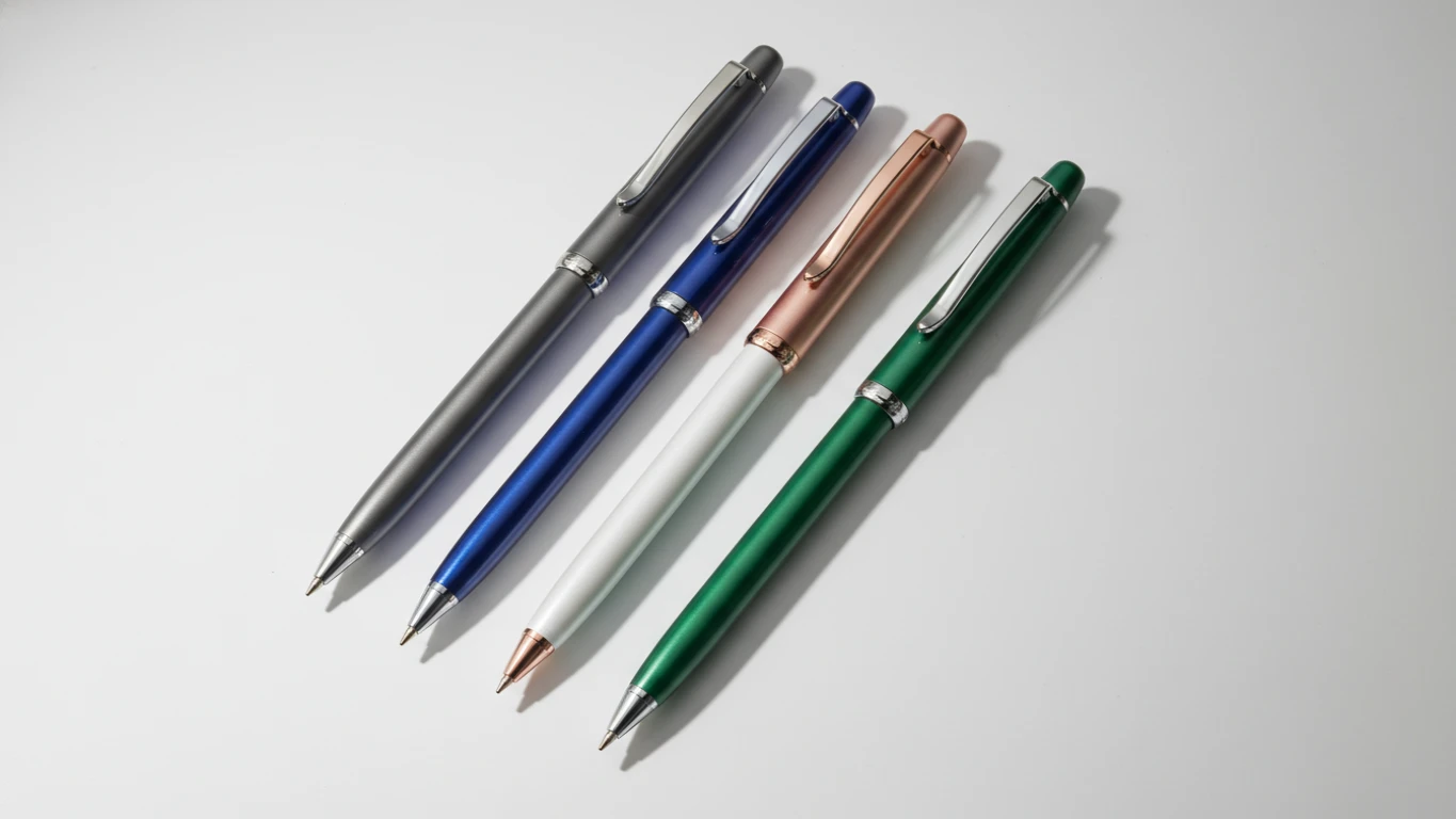 Conjunto de Canetas Finas e Elegantes