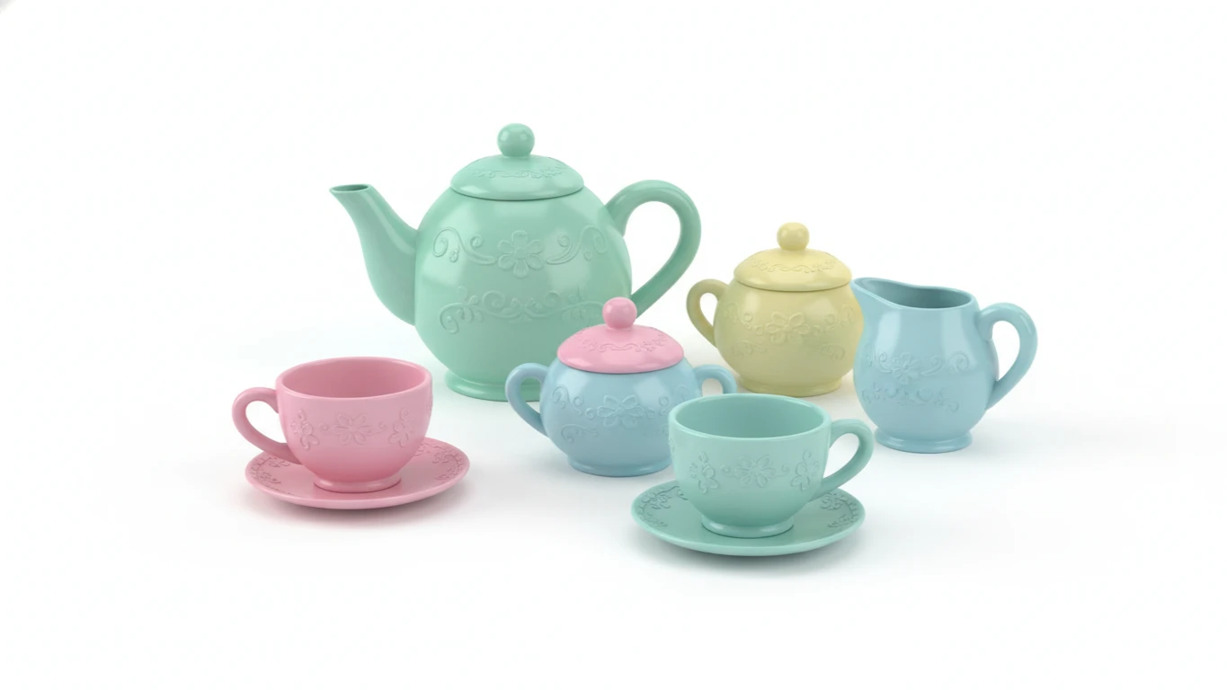 Conjunto de Chá de Brinquedo Charmoso