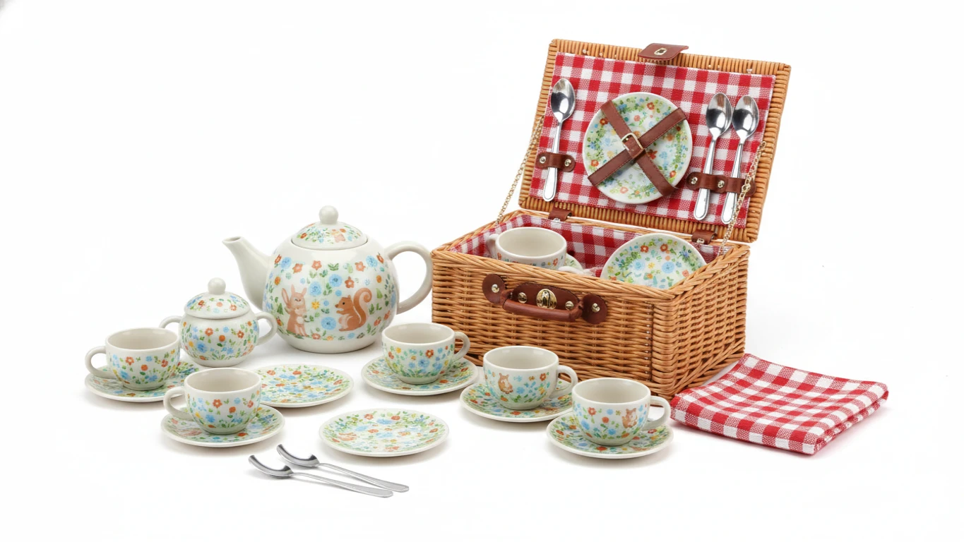 Conjunto de Chá ou Piquenique Infantil