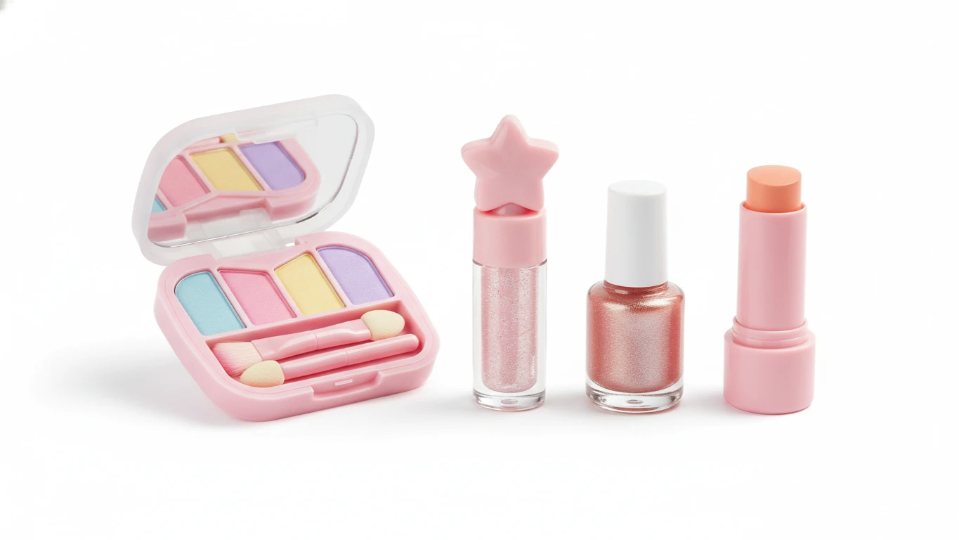 Conjunto de Maquiagem Infantil Hipoalergênica