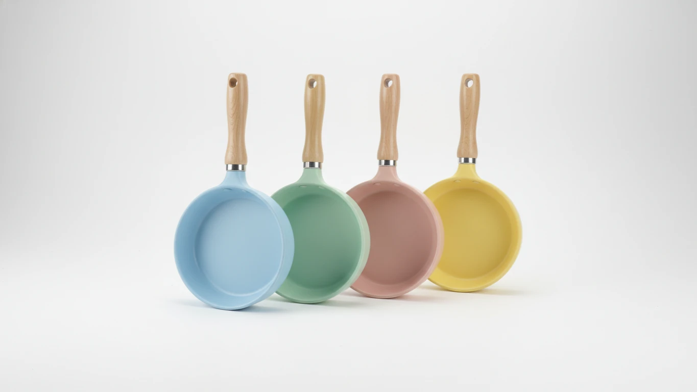 Conjunto de Mini Frigideiras Coloridas