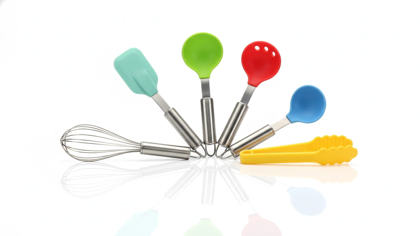 Conjunto de Mini Utensílios de Cozinha Infantil